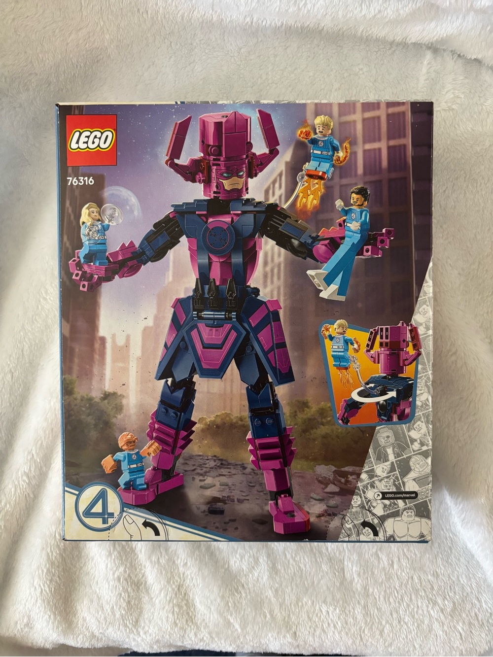 LEGO Marvel galactus set